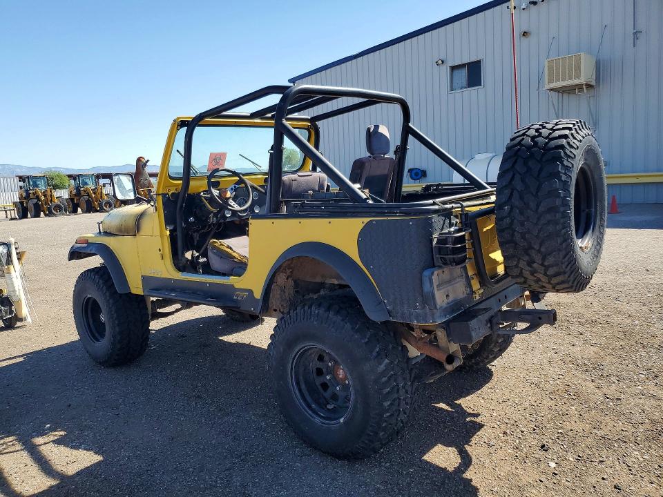 Photo 2 from auction – 1980 JEEP CJ7 with VIN J0M93AB035650