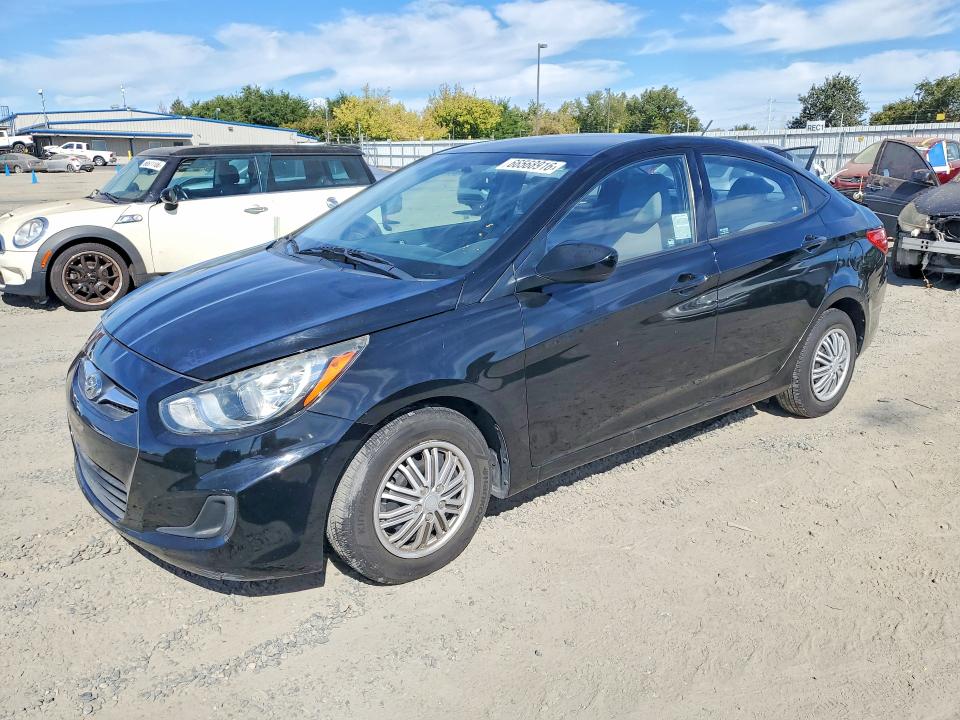 HYUNDAI ACCENT 2013 with VIN KMHCT4AE5DU472386 - Photo from auction