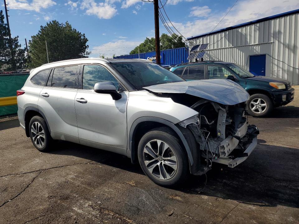 Photo 4 from auction – 2022 TOYOTA HIGHLANDER with VIN 5TDGZRBH8NS569193