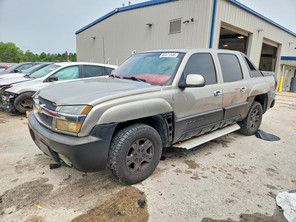 CHEVROLET AVALANCHE 2002 with VIN 3GNEK13T12G221012 - Photo from auction