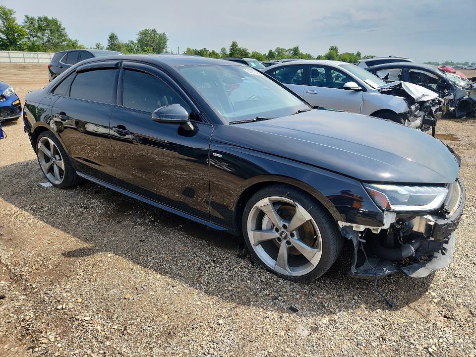 Photo 4 from auction – 2021 AUDI A4 with VIN WAUEAAF49MA011532