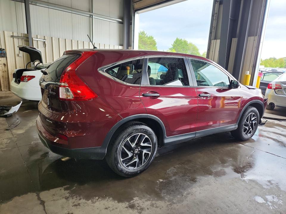 Photo 3 from auction – 2016 HONDA CR-V with VIN 5J6RM4H49GL075888