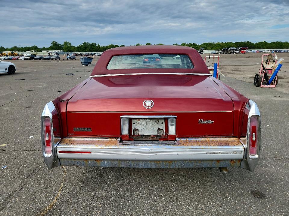 Photo 6 from auction – 1992 CADILLAC BROUGHAM with VIN 1G6DW54E2NR701020