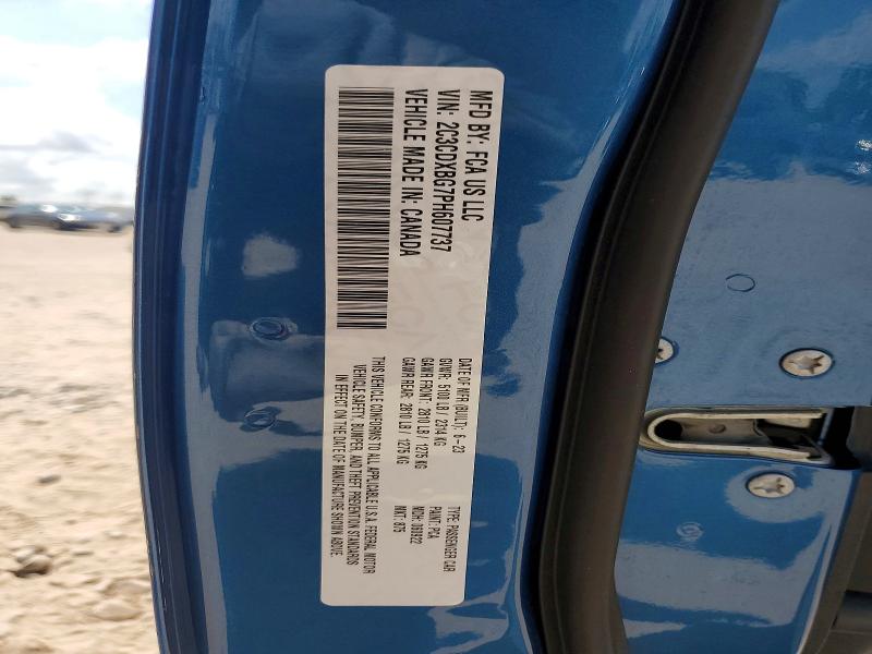 Photo 14 from auction – 2023 DODGE CHARGER with VIN 2C3CDXBG7PH607737