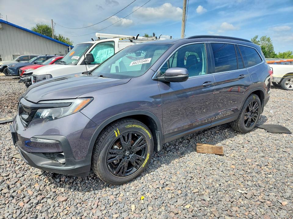 HONDA PILOT 2022 with VIN 5FNYF6H29NB005913 - Photo from auction