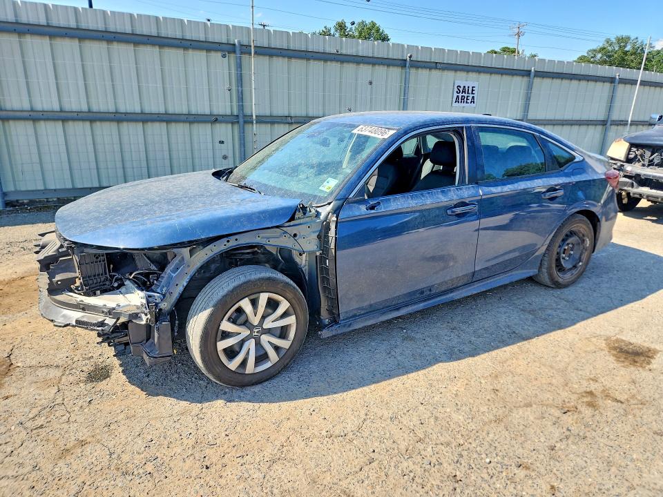 Photo 1 from auction – 2025 HONDA CIVIC with VIN 2HGFE2F28SH583188