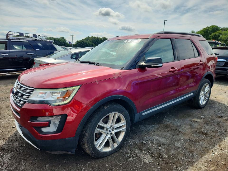 FORD EXPLORER 2017 with VIN 1FM5K8D80HGB42460 - Photo from auction