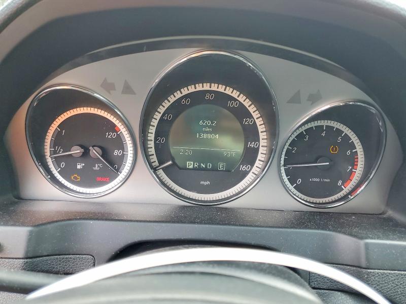 Photo 9 from auction – 2011 MERCEDES-BENZ C with VIN WDDGF8BB6BR145283
