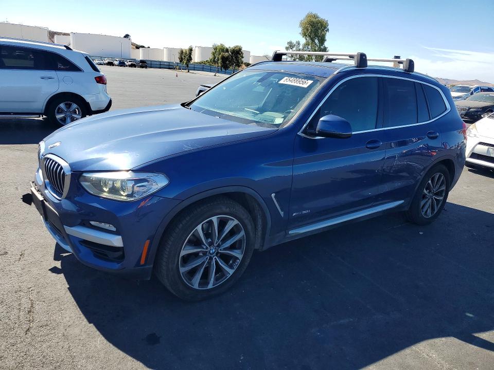 BMW X3 2018 with VIN 5UXTR9C53JLD64767 - Photo from auction