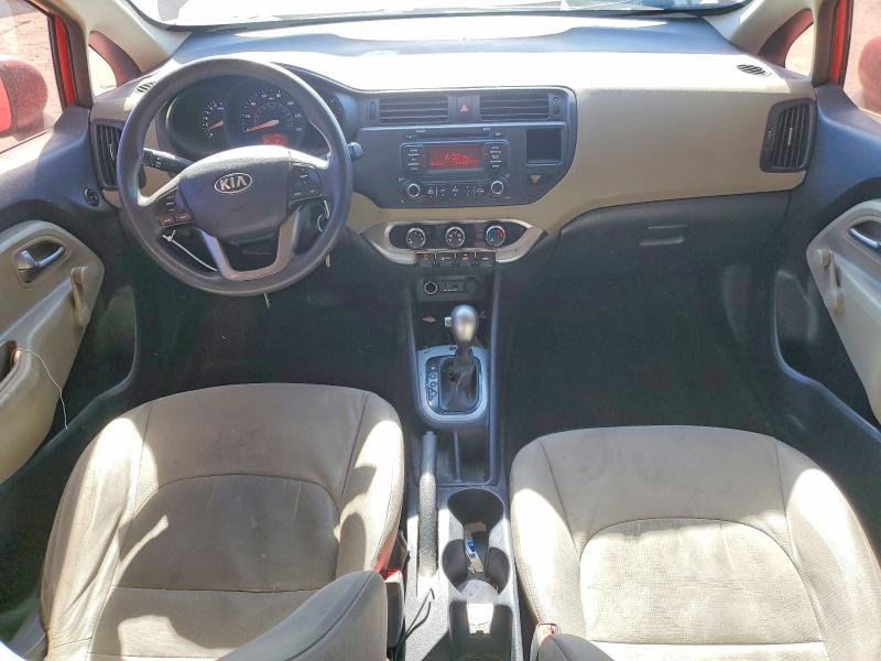 Photo 8 from auction – 2014 KIA RIO with VIN KNADM4A30E6363602