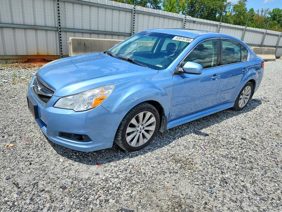 SUBARU LEGACY 2012 with VIN 4S3BMBK66C3015731 - Photo from auction