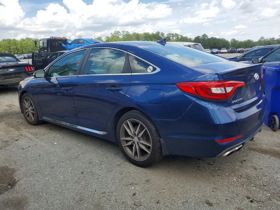 Photo 2 from auction – 2017 HYUNDAI SONATA with VIN 5NPE34AB3HH464323