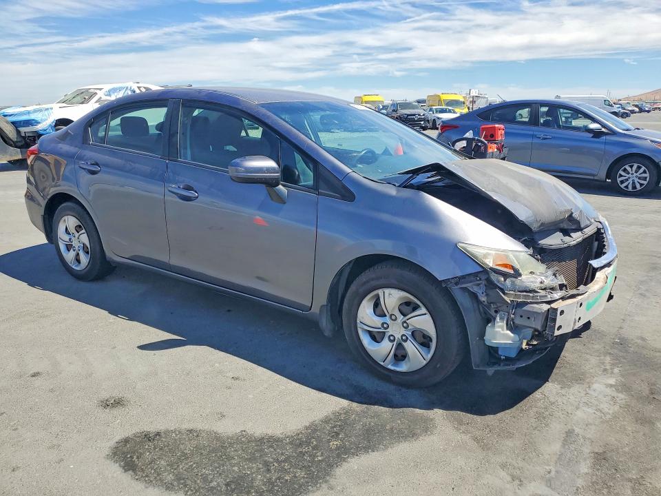 Photo 4 from auction – 2014 HONDA CIVIC with VIN 19XFB2F57EE201136