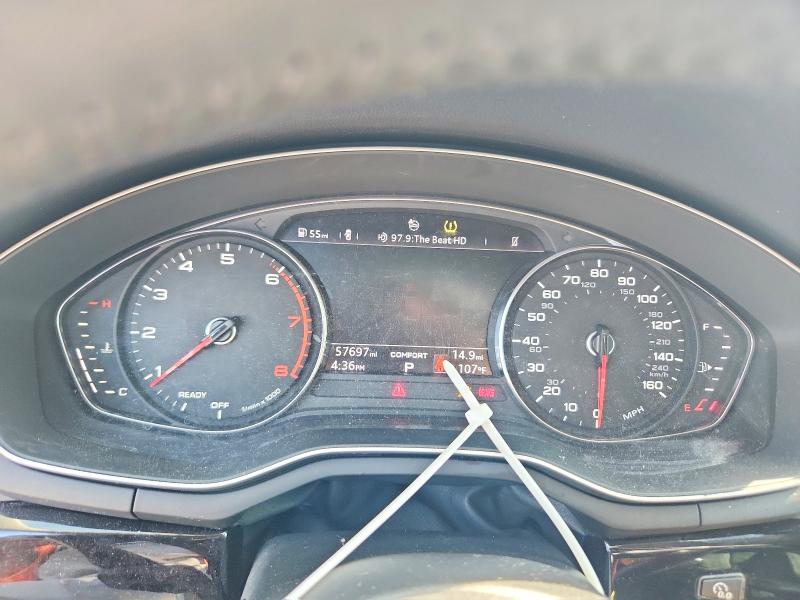 Photo 9 from auction – 2019 AUDI A4 with VIN WAUGMAF47KN011793