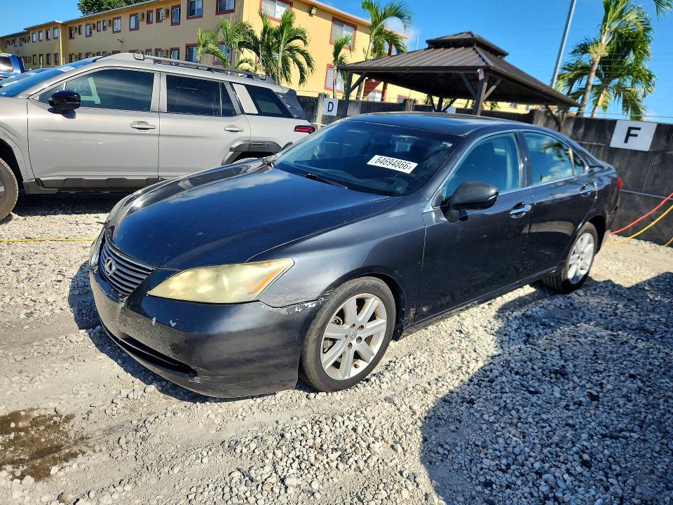 LEXUS ES 2007 with VIN JTHBJ46G172132585 - Photo from auction