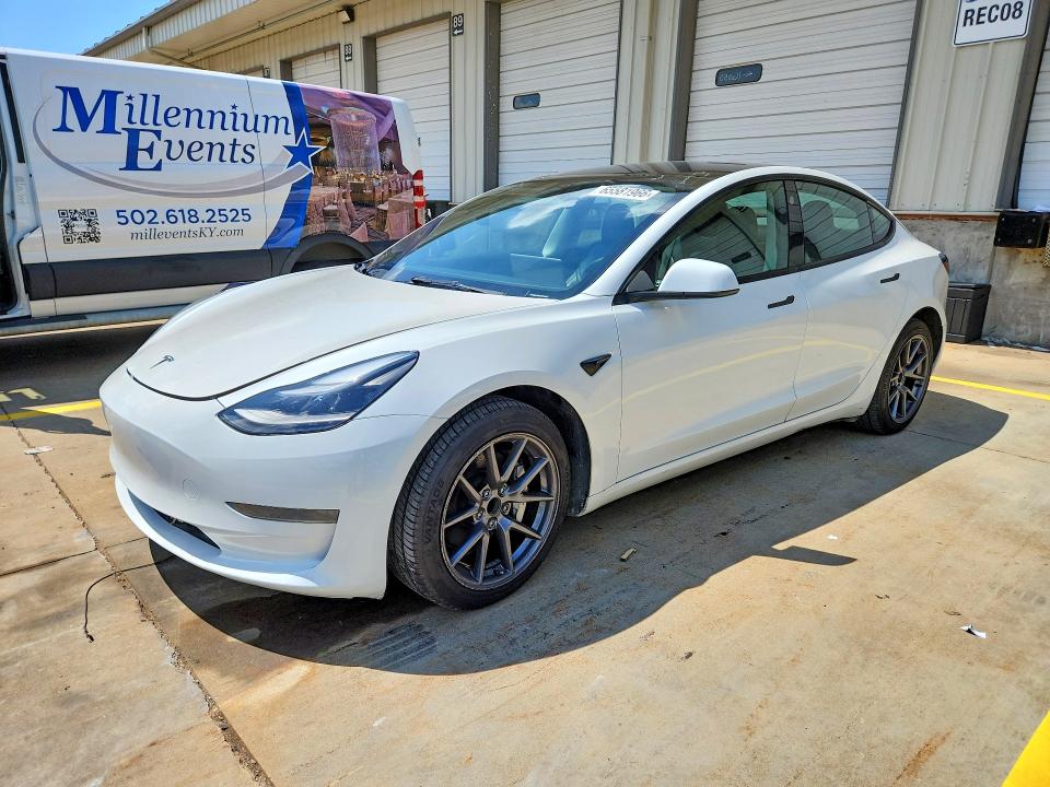 TESLA MODEL 3 2023 with VIN 5YJ3E1EA7PF437219 - Photo from auction