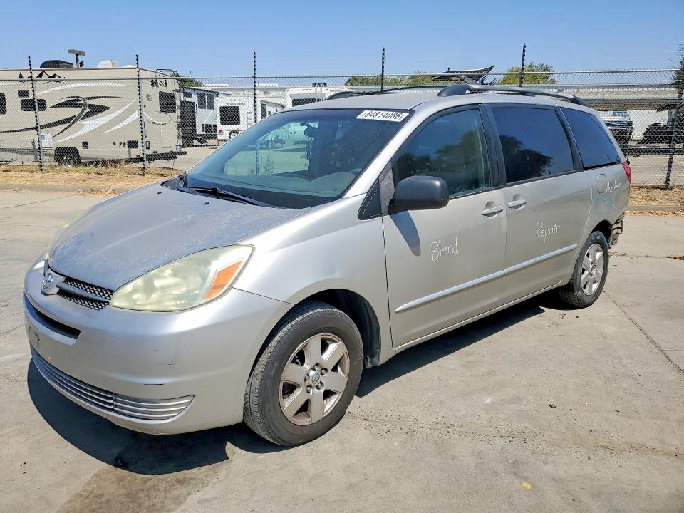 TOYOTA SIENNA 2004 with VIN 5TDZA23C84S124817 - Photo from auction