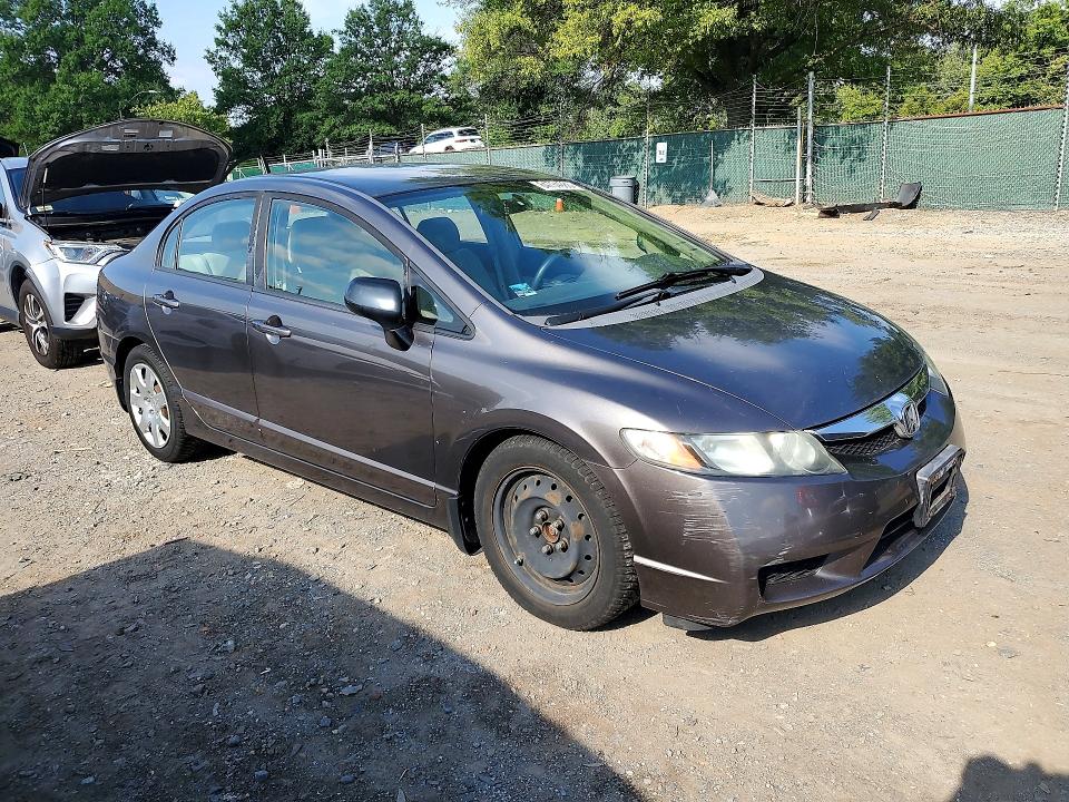 Photo 4 from auction – 2009 HONDA CIVIC with VIN 19XFA165X9E003721