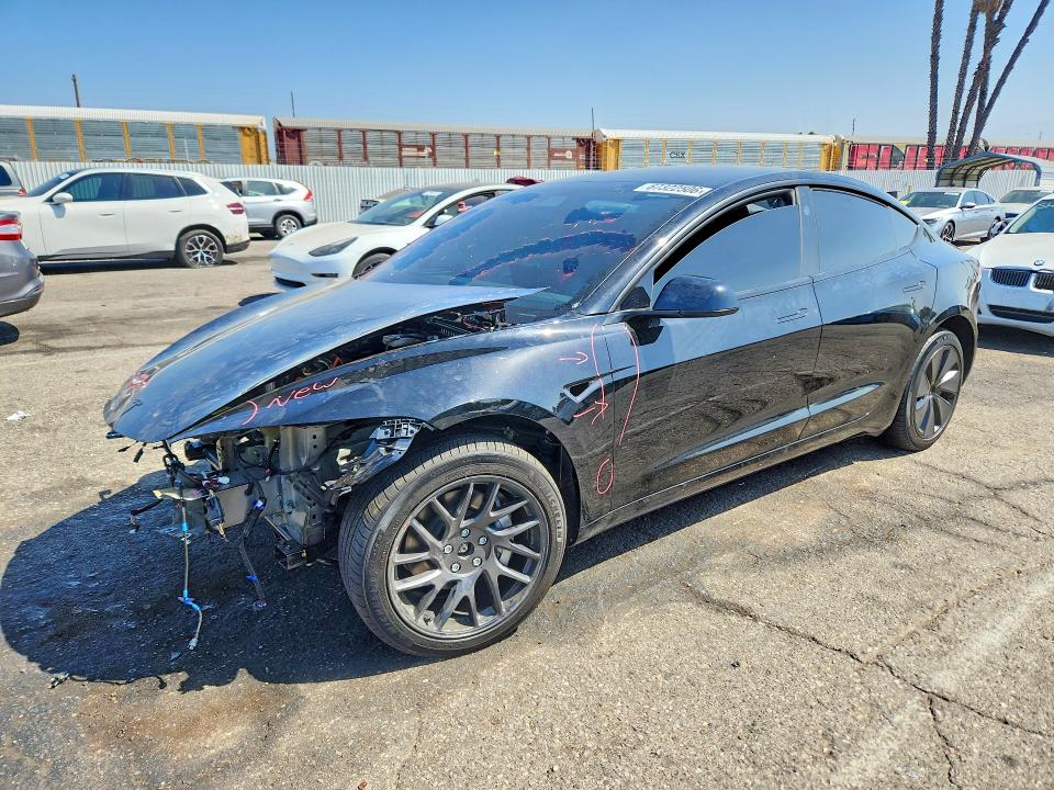 TESLA MODEL 3 2026 with VIN 5YJ3E1EB7TF177469 - Photo from auction