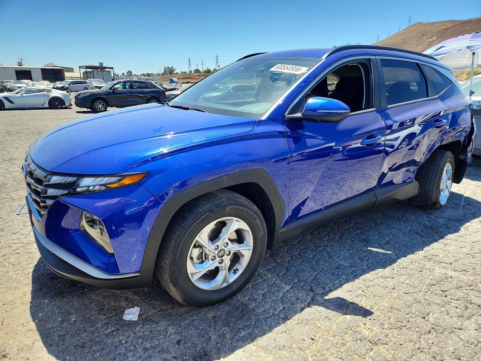 HYUNDAI TUCSON 2022 с VIN 5NMJBCAE7NH119892 - Снимка от търг