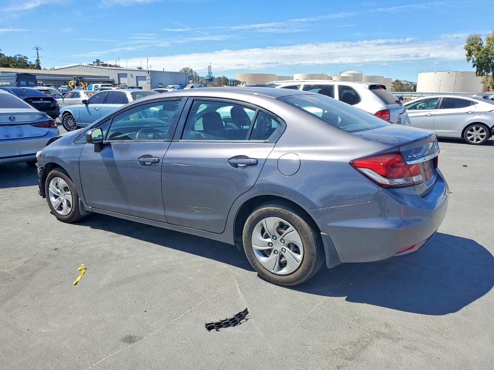 Photo 2 from auction – 2014 HONDA CIVIC with VIN 19XFB2F57EE201136