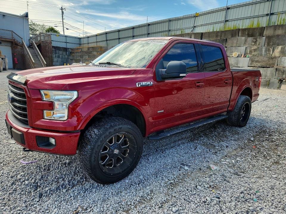 FORD F150 2016 with VIN 1FTEW1EG9GFB67724 - Photo from auction