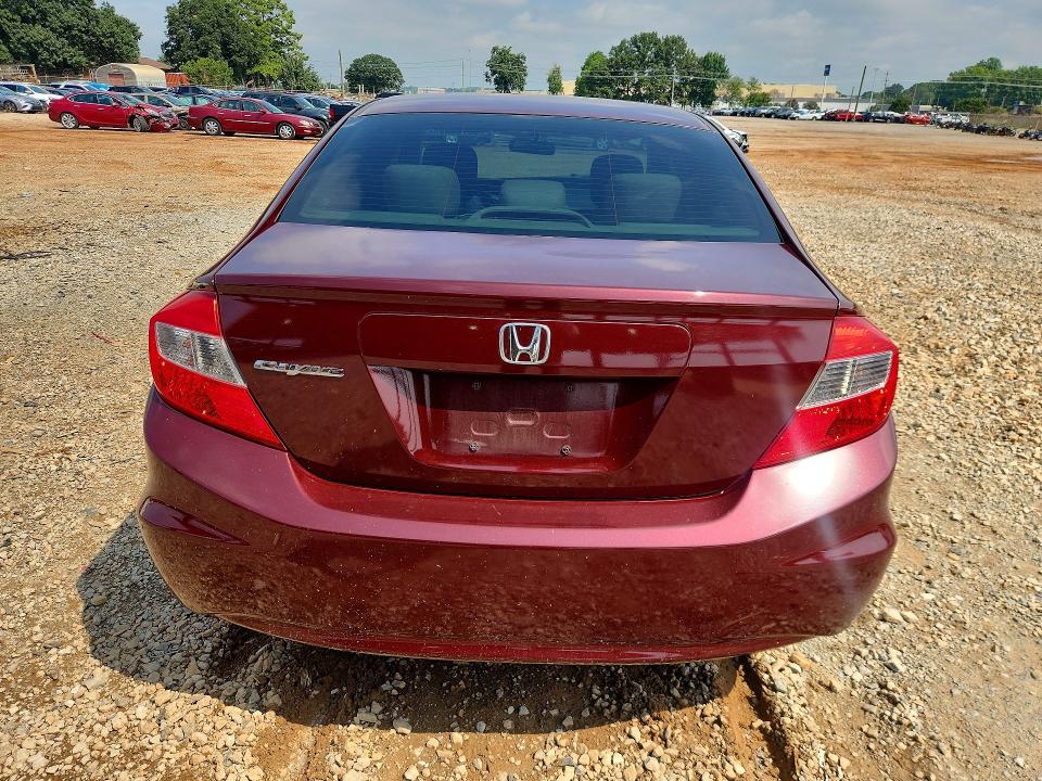 Photo 6 from auction – 2012 HONDA CIVIC with VIN 2HGFB2F51CH579438