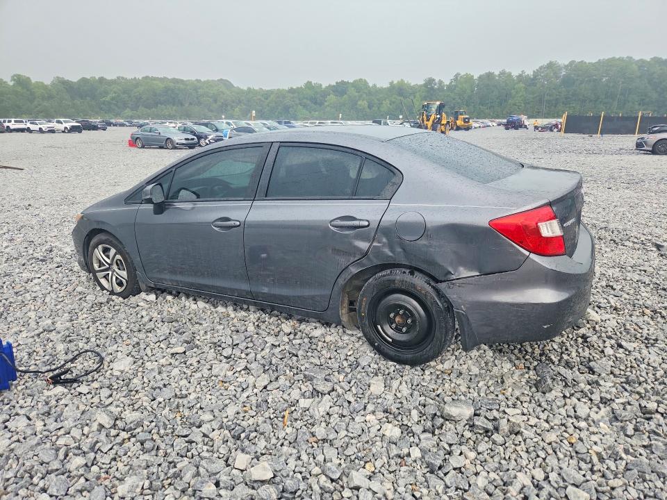 Photo 2 from auction – 2012 HONDA CIVIC with VIN 19XFB2F58CE020656