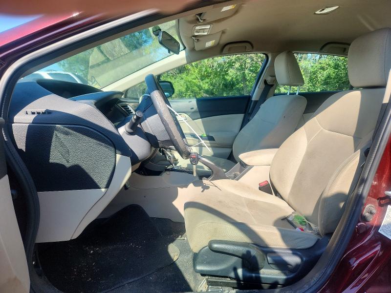 Photo 7 from auction – 2013 HONDA CIVIC with VIN 19XFB2F54DE220693