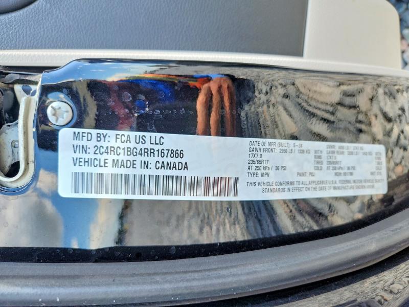 Photo 14 from auction – 2024 CHRYSLER PACIFICA with VIN 2C4RC1BG4RR167866