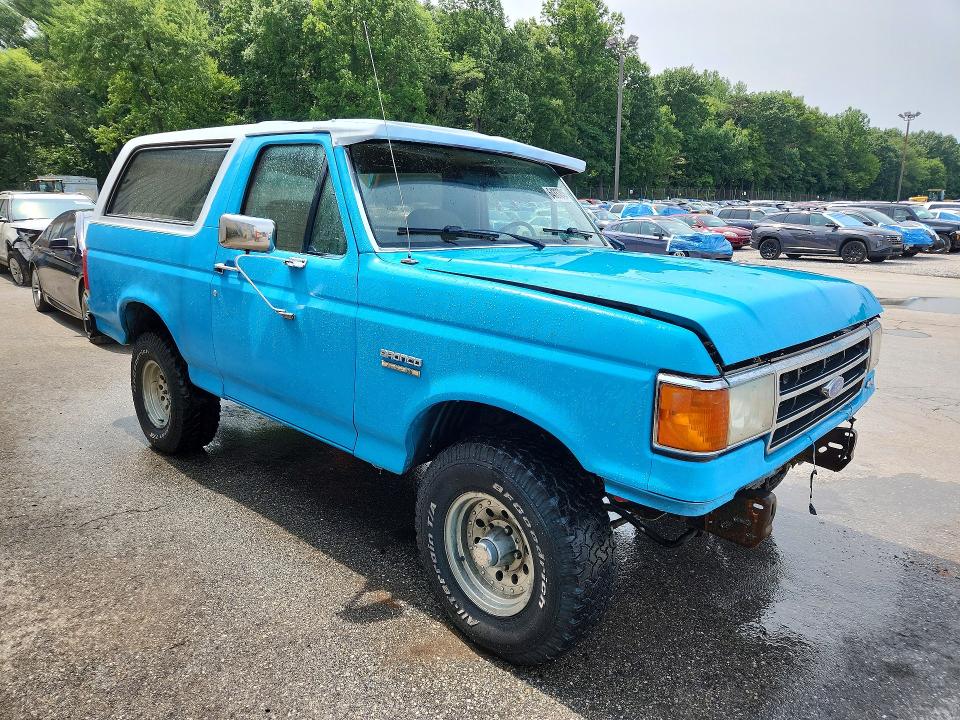 Photo 4 from auction – 1990 FORD BRONCO with VIN 1FMEU15N7LLA15209
