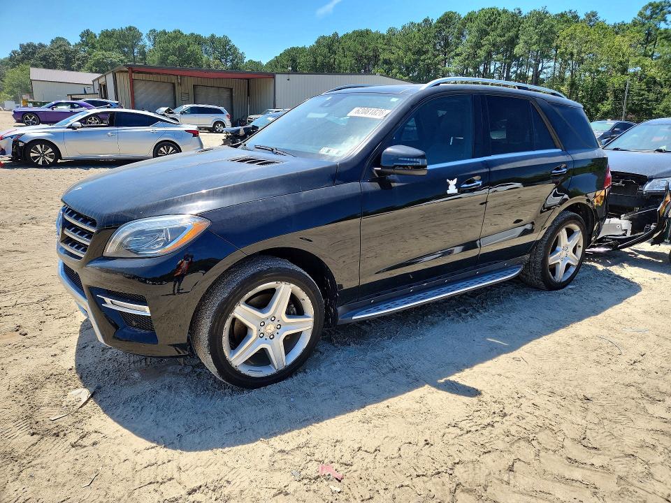 Photo 1 from auction – 2015 MERCEDES-BENZ ML with VIN 4JGDA5GB1FA501061
