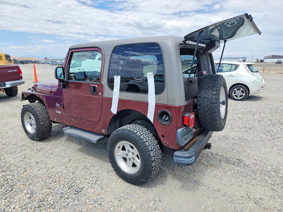 Photo 2 from auction – 2004 JEEP WRANGLER / TJ with VIN 1J4FA59S84P703457