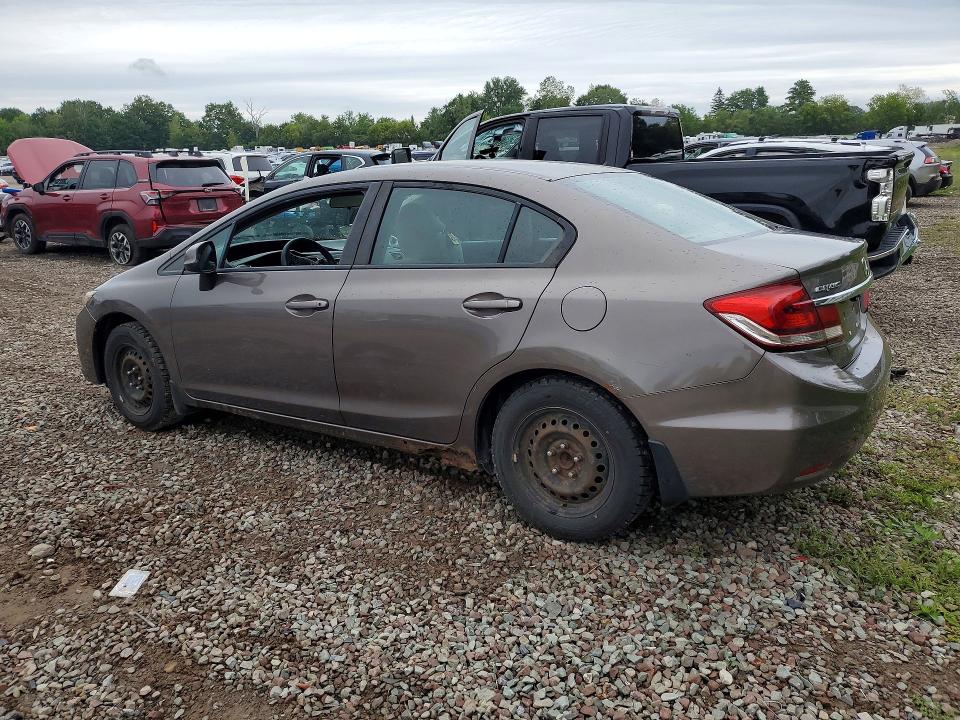 Photo 2 from auction – 2013 HONDA CIVIC with VIN 2HGFB2F57DH585598