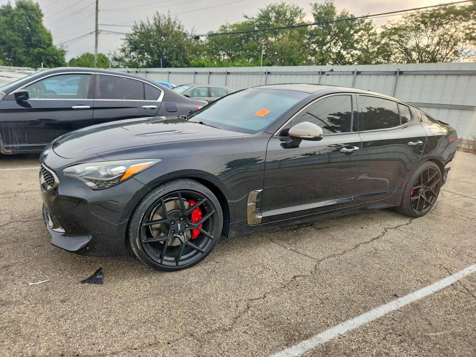 KIA STINGER 2019 with VIN KNAE35LC0K6045016 - Photo from auction