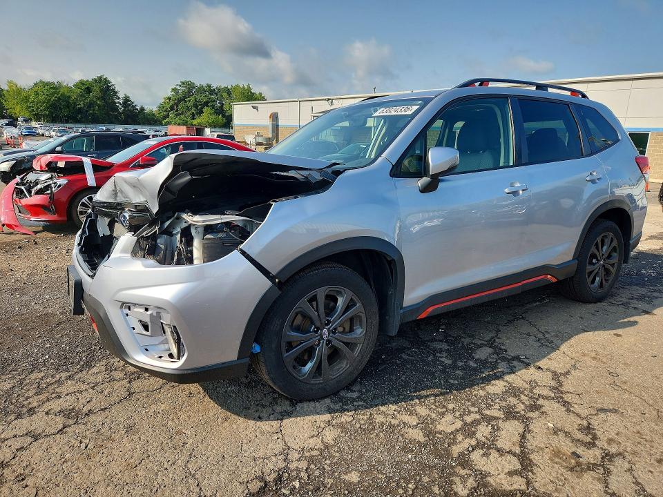 SUBARU FORESTER 2021 with VIN JF2SKARC2MH473607 - Photo from auction