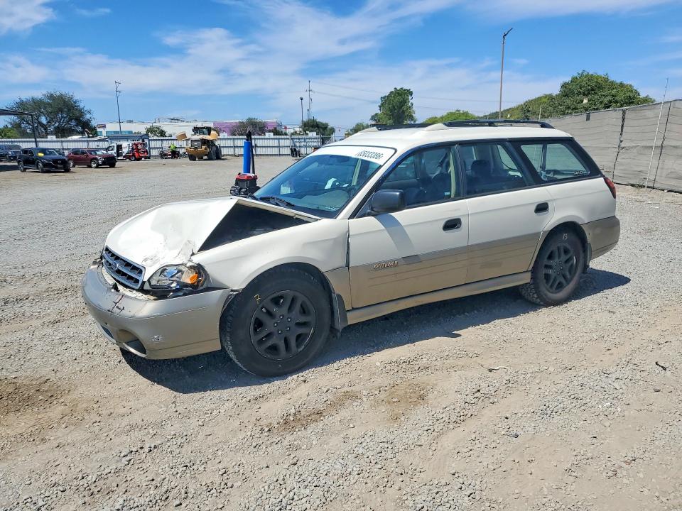 SUBARU LEGACY 2002 with VIN 4S3BH665X27609680 - Photo from auction