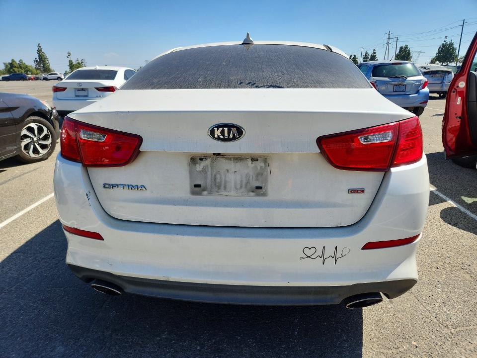 Photo 6 from auction – 2015 KIA OPTIMA with VIN KNAGM4A76F5644004