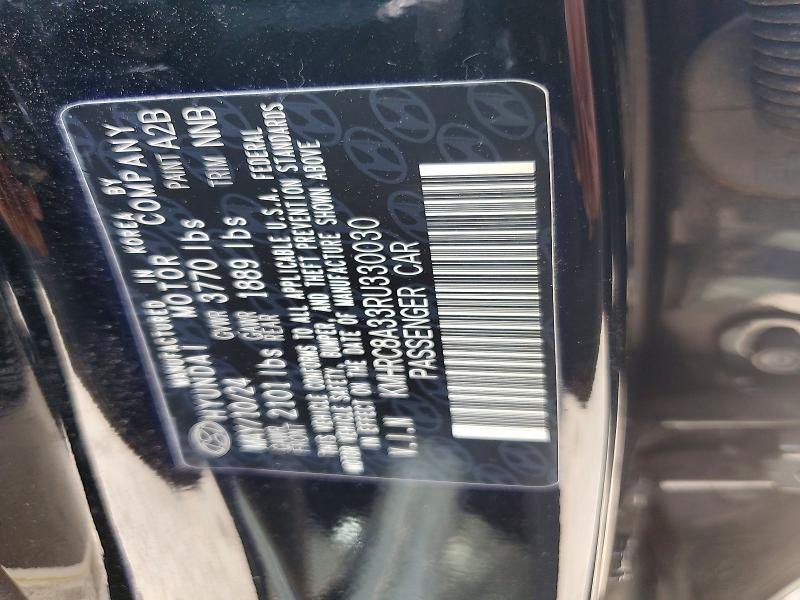 Photo 14 from auction – 2024 HYUNDAI VENUE with VIN KMHRC8A33RU330030