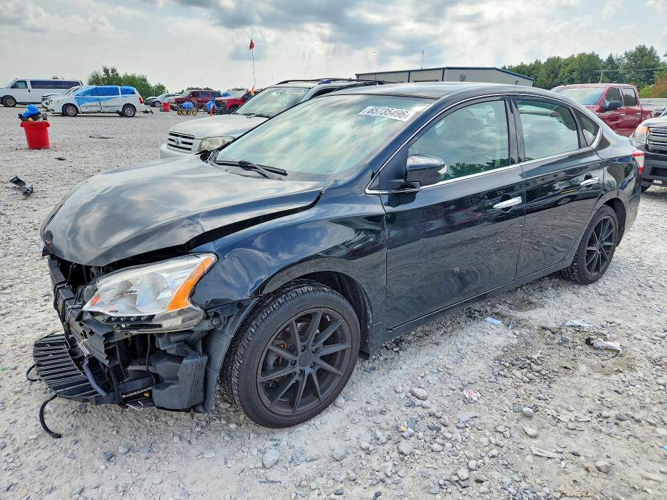 NISSAN SENTRA 2014 with VIN 3N1AB7AP4EY228991 - Photo from auction