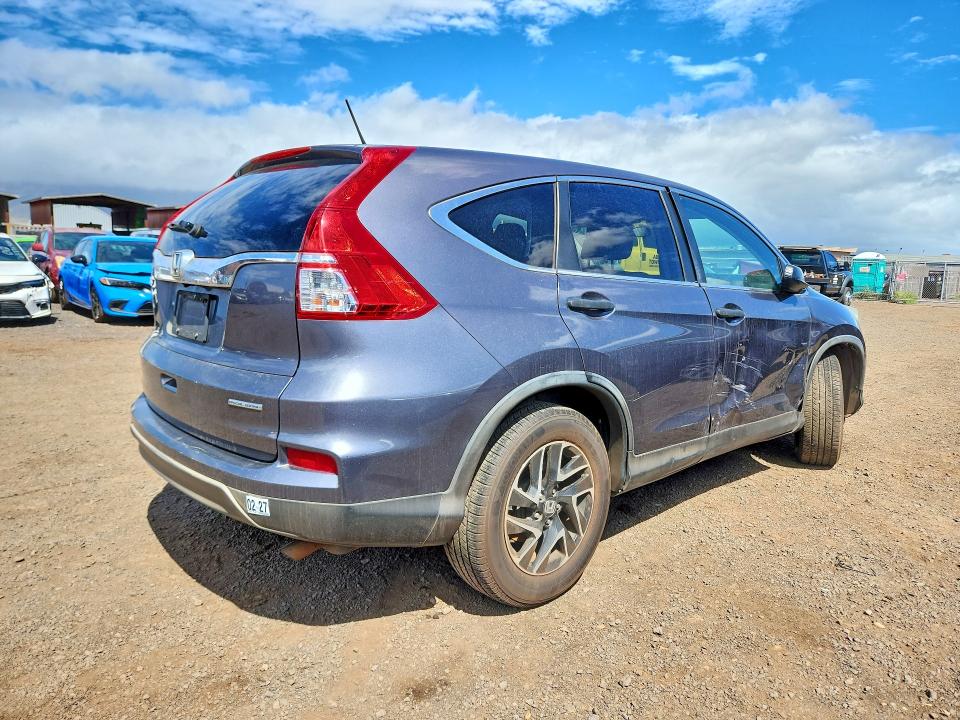 Photo 3 from auction – 2016 HONDA CR-V with VIN 2HKRM3H41GH515963