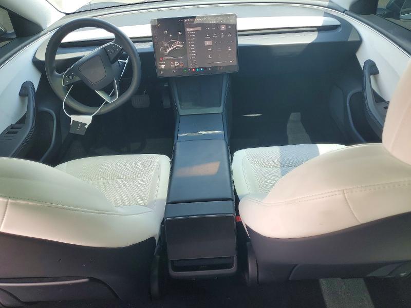 Photo 8 from auction – 2025 TESLA MODEL 3 with VIN 5YJ3E1EA8SF896476