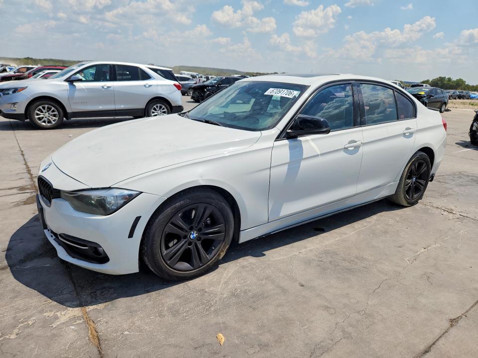 BMW 328 2016 with VIN WBA8E9G50GNT44450 - Photo from auction