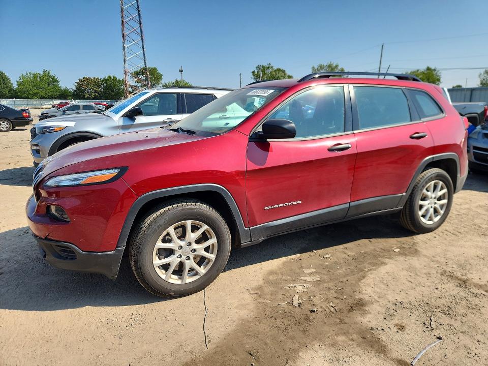 JEEP CHEROKEE 2015 مع رقم تعريف المركبة 1C4PJMAB9FW719806 - صورة من المزاد