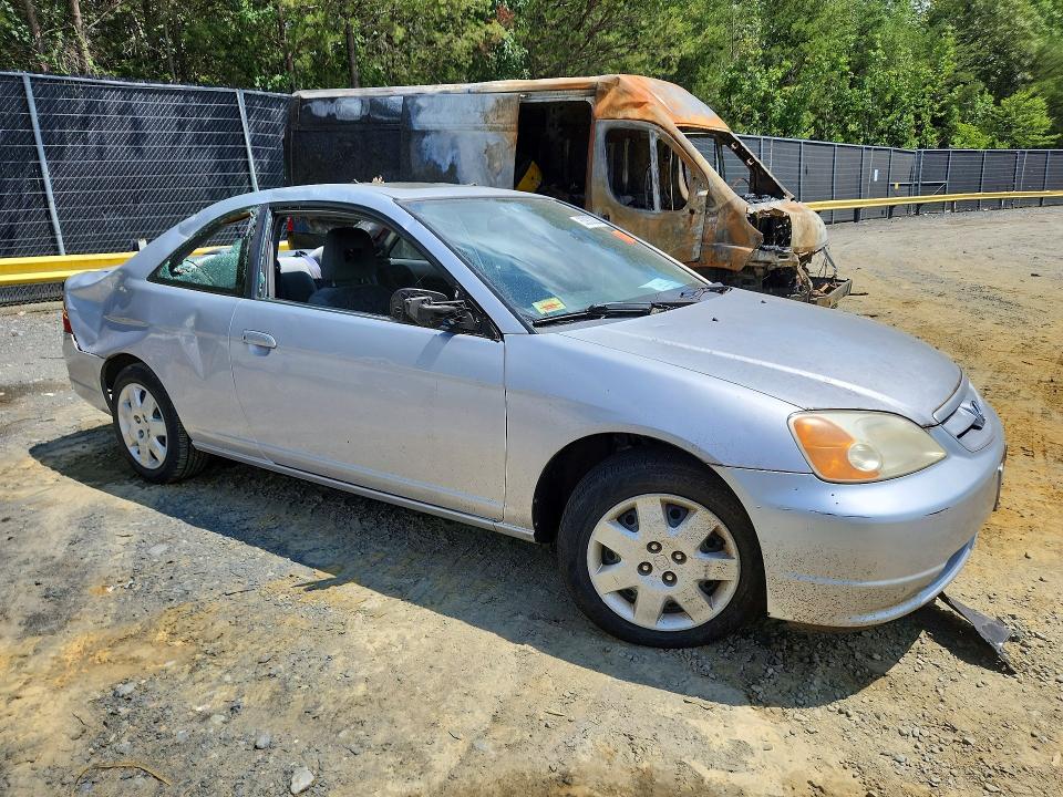 Photo 4 from auction – 2001 HONDA CIVIC with VIN 1HGEM22951L053070