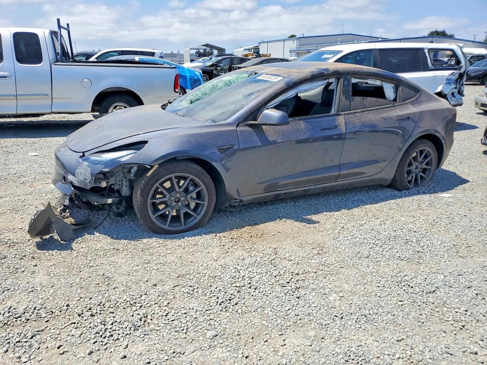 TESLA MODEL 3 2023 with VIN 5YJ3E1EBXPF621336 - Photo from auction