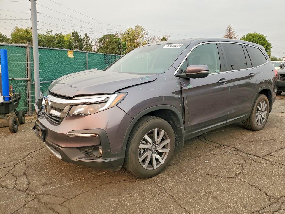 HONDA PILOT 2020 with VIN 5FNYF6H59LB032584 - Photo from auction