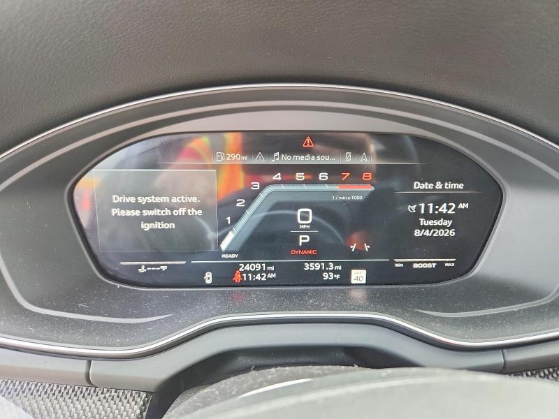 Photo 9 from auction – 2025 AUDI SQ5 with VIN WA1B4AFY1S2037804