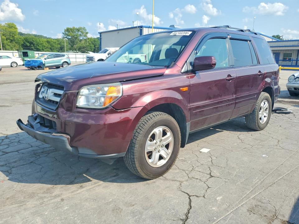 HONDA PILOT 2008 with VIN 5FNYF28208B008776 - Photo from auction
