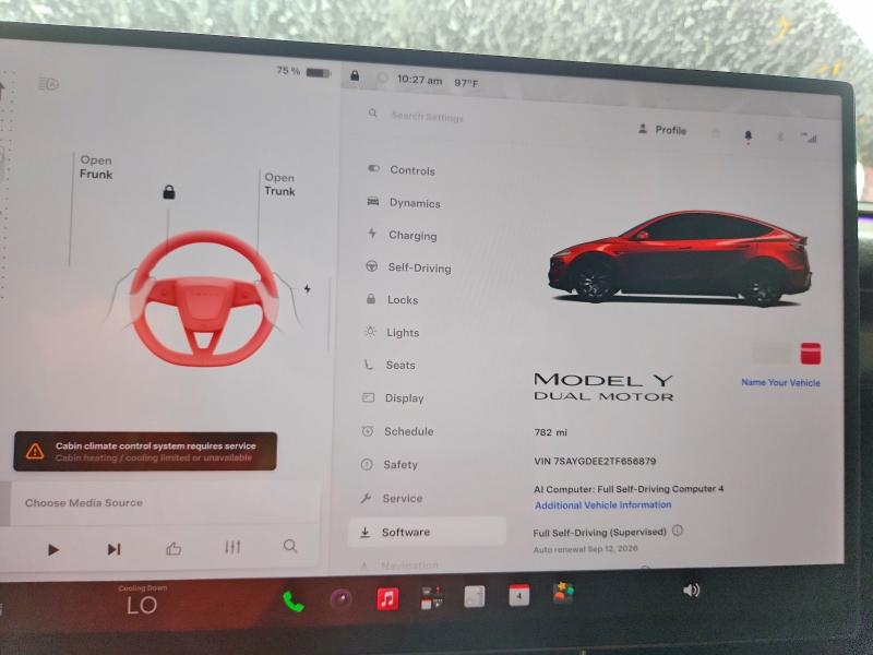 Photo 9 from auction – 2026 TESLA MODEL Y with VIN 7SAYGDEE2TF656879